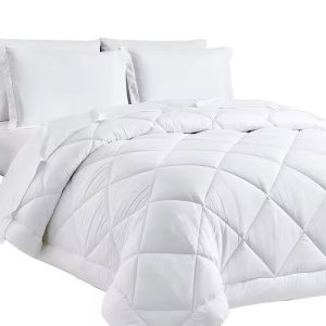 wholesale modernization pure cotton soft six piece textile comforter quilted bedding set