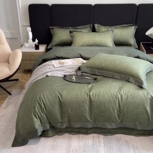 four piece set quilt,european light luxury 100% cotton four piece set quilt