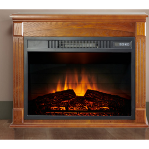 insert electric fireplace stove heater with long flame effect winter indoor use